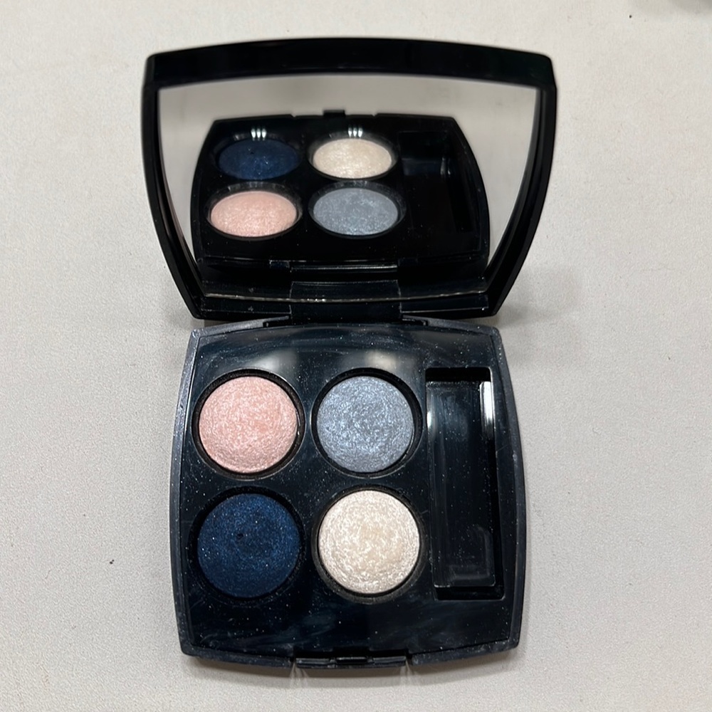 VERY RARE Chanel Les 4 ombres 78 blue notes eye shadow palette